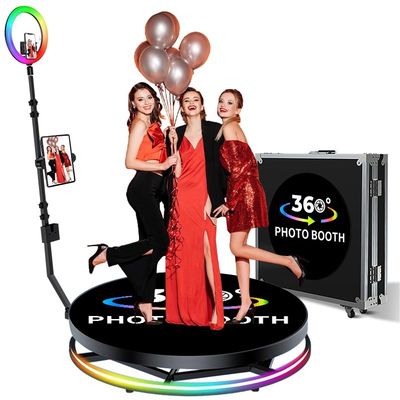 360 gradi video a movimento lento per stabilizzatore della fotocamera LED di vetro temperato a metallo forte