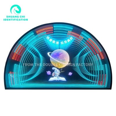 Decorazione per pareti a neon a LED personalizzabile Moda Rosso Bianco Blu Viola Rosa Giallo Verde