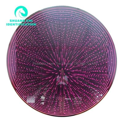 Spessore personalizzato 3D Neon Abyssal Mirror a scacchi Perfetto per la decorazione degli interni del negozio