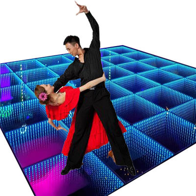La bellezza del nostro piano da ballo a LED RGBW personalizzabile per feste di paesaggio