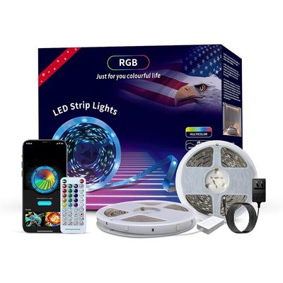 12v Wifi Controlled Flexible SMD 5050 2835 RGB LED Strip Light per illuminazione delle vacanze