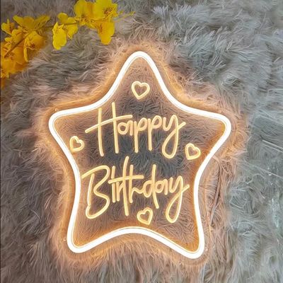 Neon Sign Custom LED Light Logo Birra Sfondo di matrimonio 12 Decorazione d'interni 20 C 50000 Ore