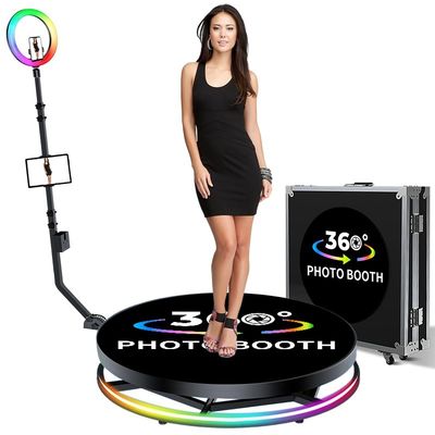 Stabler Strong Metal e vetro temperato 360° Camera Photo Booth per eventi interni