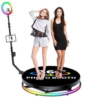 Stabler Strong Metal Tempered Glass LED Arcade Spincam 360° Photo Video Booth