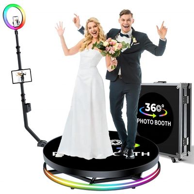 Piattaforma di selfie a 360 gradi Business Photo Booth Camera vending machine per 1-6 persone