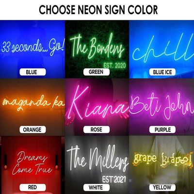 Hustle LED Letter Light Segno Neon Rosa Personalizzato Per La Decorazione Della Camera Da Letto