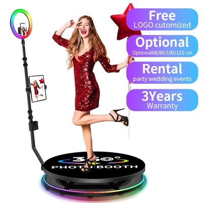 Fotobooth a 360 gradi per eventi di nozze Dispositivi compatibili con il Gro 500KG Portamento di carico