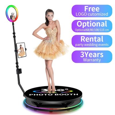 Piattaforma a 360 gradi per selfie portatile Business Photo Booth per uno stop shopping