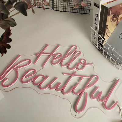 Segnale acrilico a neon a forma personalizzata per l'installazione all'aperto di magazzini