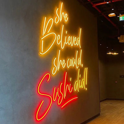Luce per le feste Logo per le feste Luce a LED personalizzata con alimentazione ad adattatore