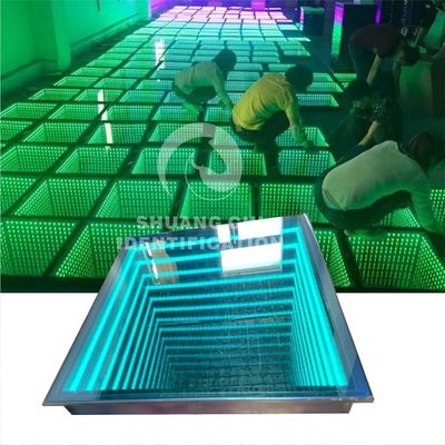Piastrelle interattive ad illuminazione a led con durata di vita di 50000 ore e dimensioni personalizzate
