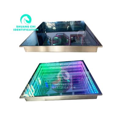 Pavimento da ballo a LED a colori interattivi Piastrelle da pavimento Luci di mattoni
