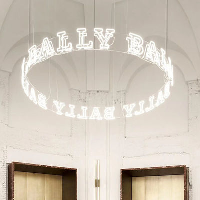 Installazione di cavi fai-da-te LED Neon Flex Strip Lampade per illuminazione fluida e decorazione interna