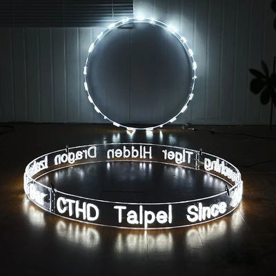 Installazione di cavi fai-da-te LED Neon Flex Strip Lampade per illuminazione fluida e decorazione interna