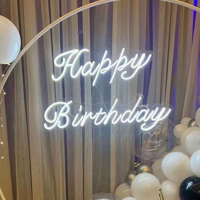 Dimensioni personalizzate LED Neon Sign Light per la decorazione degli interni Buone vibrazioni Decorazione murale