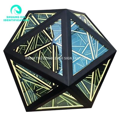 Fine 2023 Materiale Visione 3D Melaleuca Specchio Abisso Specchio con luce LED ad alta luminosità