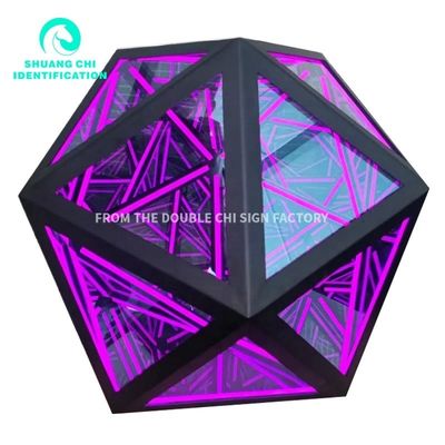 Fine 2023 Materiale Visione 3D Melaleuca Specchio Abisso Specchio con luce LED ad alta luminosità
