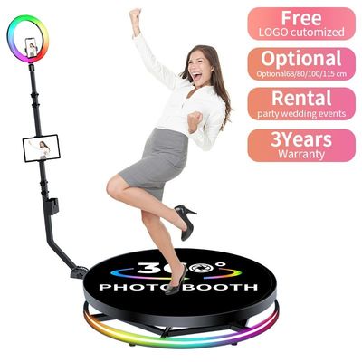 Controllo di emergenza Selfie Prop 360 Photo Booth Perfetto per matrimoni, feste ed eventi