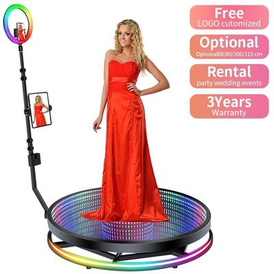Piattaforma rotante 360 foto stand per 1-6 persone Capacità di carico 500 kg