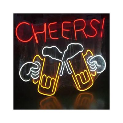 Marquee Letters Buone vibrazioni aperte luci a neon a led con colore personalizzato