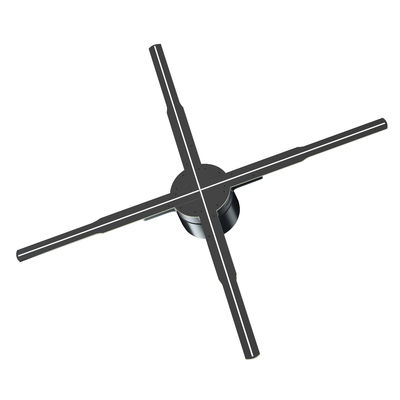 Pubblicità in nuvola Ventilatore olografico montato su parete Contrasto 1.692MM Luminosità 2300