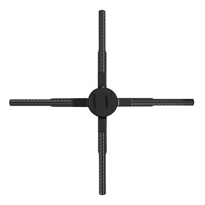 Pubblicità in nuvola Ventilatore olografico montato su parete Contrasto 1.692MM Luminosità 2300