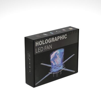 Pubblicità in nuvola Ventilatore olografico montato su parete Contrasto 1.692MM Luminosità 2300
