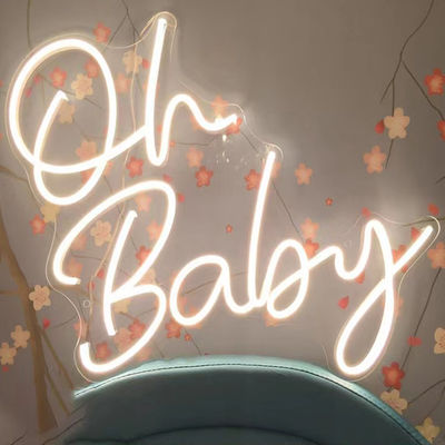 Lettere personalizzate per il marchio segno al neon per la decorazione degli interni Dropshipping