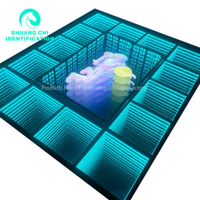 Collegamento di alimentazione Infinity Custom LED Screen Mirror Neon Sign For Any Organization