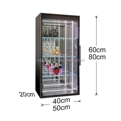Cassa per display a specchio infinito ad alta luminosità a LED per decorazioni del prodotto 2024