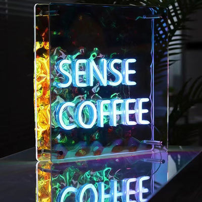 DC12V/AC110-220V Custom Infinity Logo Colorato LED 3D Neon Wall Tunnel per DJ Disco Party