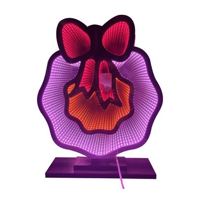 Luci decorative a specchio acrilico a LED per la decorazione di Natale e Halloween