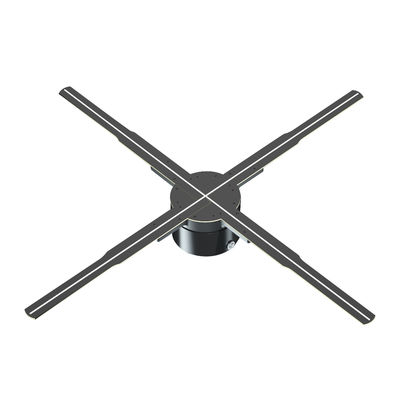Ventilatore LED pubblicitario olografico 3D con controllo Wifi e immagini rotanti all'avanguardia