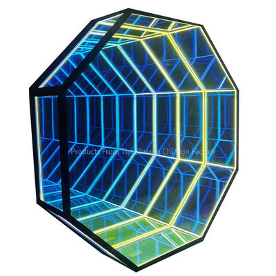 Neon Infinity 3D LED specchietto di lusso ottico personalizzato elevare la vostra casa