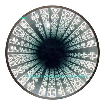 Neon Infinity 3D LED specchietto di lusso ottico personalizzato elevare la vostra casa