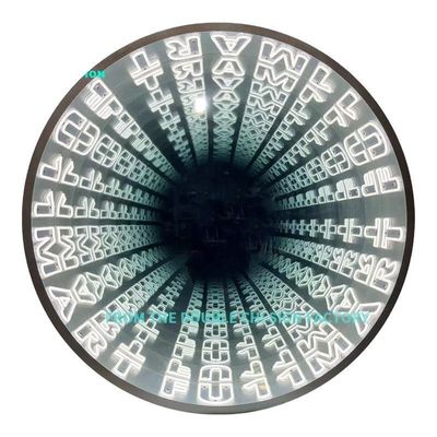 Spazio di trasformazione a scacchi personalizzato 3D Neon Abyssal Mirrors con colori personalizzabili
