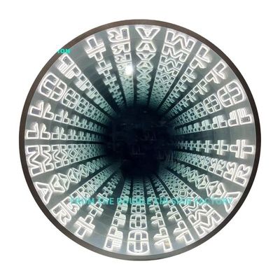 Colore Led 3D Neon Wall Infinity Mirror Tunnel per la decorazione della casa