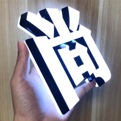 Lumiere per lettere di alfabeto a LED per cartelloni pubblicitari Display AC110V-240V / DC 12V Adapter