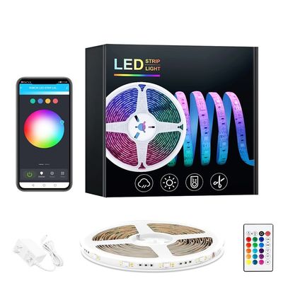 80 Ra 110 lm/w Smart Music LED Strip Light con Magic Color Changing e Bluetooth