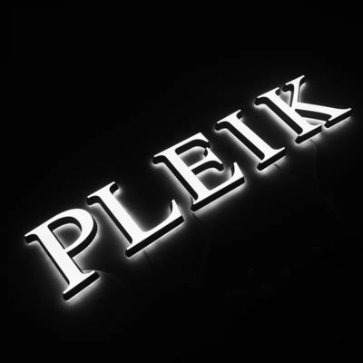 Logos della compagnia elettronica 3d Letter Sign In acciaio inossidabile contrassegno retroilluminato con disegno libero