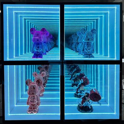 Cassa per schermo a specchio Infinity Abyss Colori personalizzabili e opzioni di spessore personalizzate