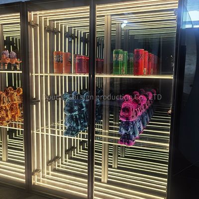 Cassa per schermo a specchio Infinity Abyss Colori personalizzabili e opzioni di spessore personalizzate