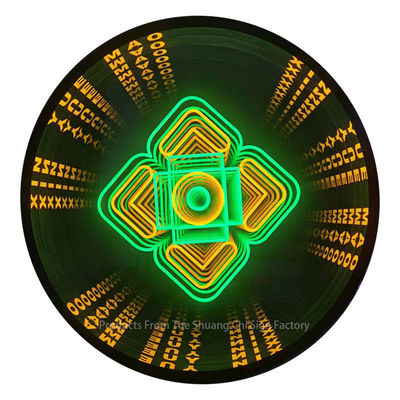 Affordable LED Neon Mirror Wall Art con tocco giocoso e altre fonti di luce