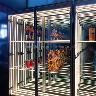 Colorato personalizzato Specchio Infinito Abismo Specchio Wine Bar Cabinet per le tendenze di moda