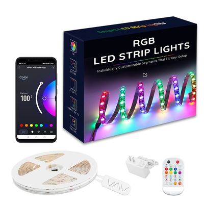5m 10m 12v 24v Rgbw Smart Home Led Light Strip Durata di vita 50000 ore 2024 Hot Seller