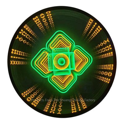 Trasforma il tuo spazio con Infinite Mirror 3D Custom Led Neon Sign Abbraccia la creatività