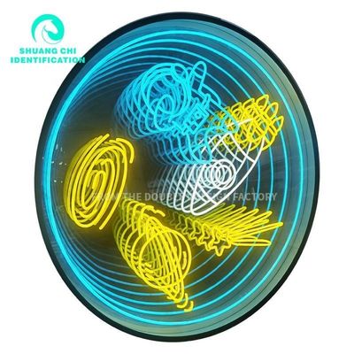 Fonte di alimentazione Moderno specchio al neon per ambienti elevati e miglioramento della stanza a strisce LED