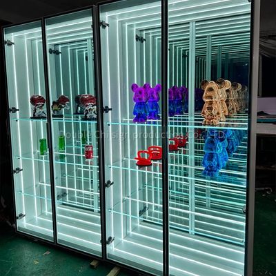 Superbamente progettato Infinite Luminous Abyss Mirror Display Cabinet con dimensioni personalizzate