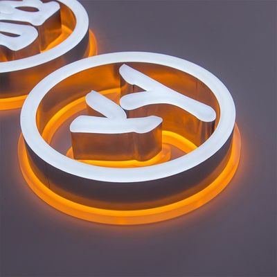 Fornitore di alimentazione di adattatore In Vogue Acrilico 3D LED di plastica caratteri luminosi per il fronte del negozio