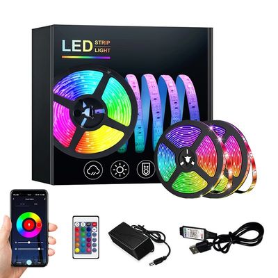 Smart Rgb Led Led Smart Light Strip per la decorazione domestica Indice di riproduzione del colore Ra 80